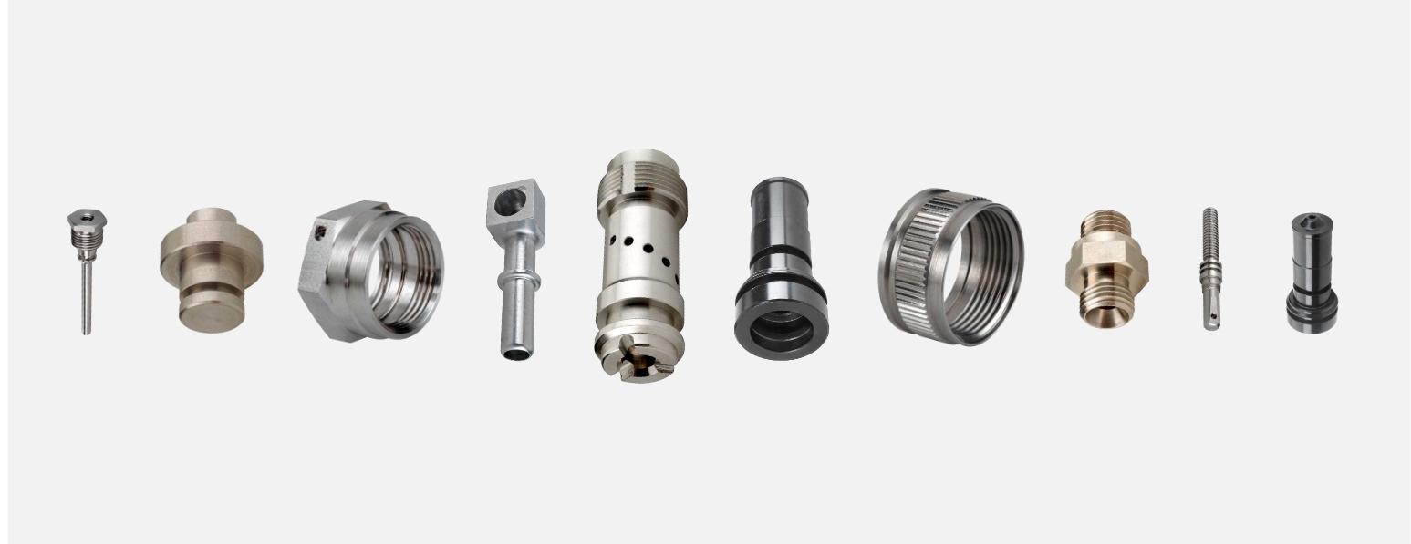 Les pièces usinées sont réalisées sur des tours CNC multibroches