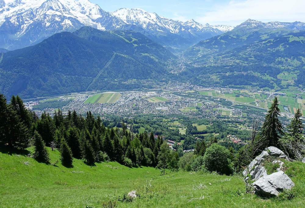 Valle d'Arve panorama