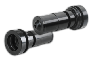 Pistons en acier tournés CNC de DJC Décolletage